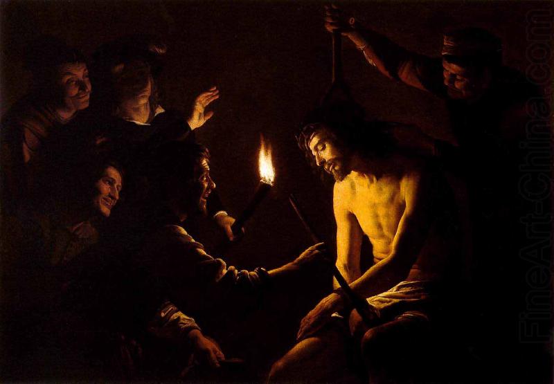 The Mocking of Christ, Gerard van Honthorst